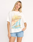 Billabong Where Suns Collide Tee-Salt Crystal