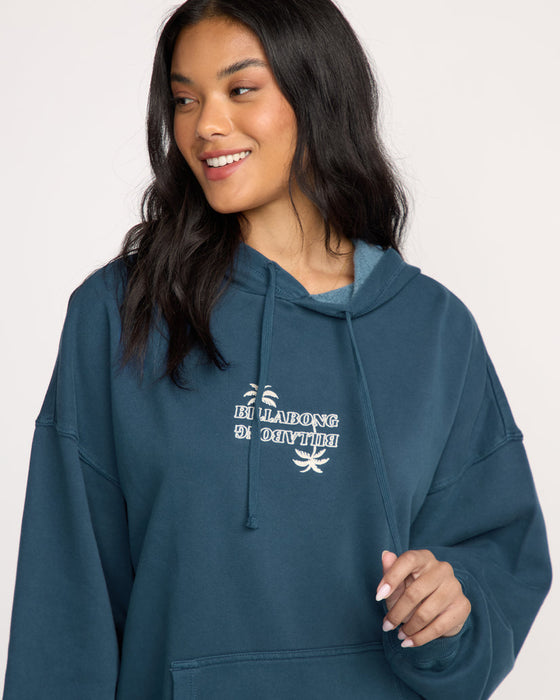 Billabong Best Wishes Hooded Sweatshirt-Navy
