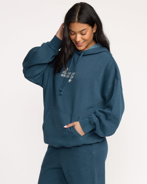 Billabong Best Wishes Hooded Sweatshirt-Navy