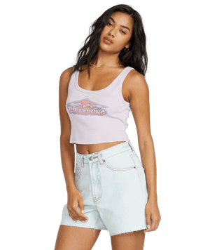Billabong Nice Feeling Tank-Amethyst Smoke