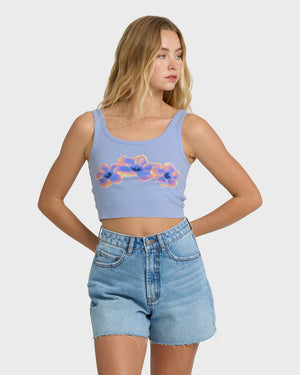 Billabong Paradise Trio Tank-Twilight Blue