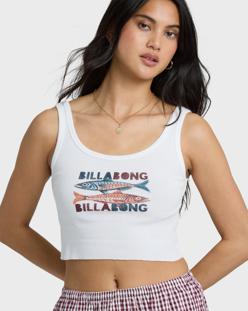 Billabong Salt Of The Sea Tank-Salt Crystal