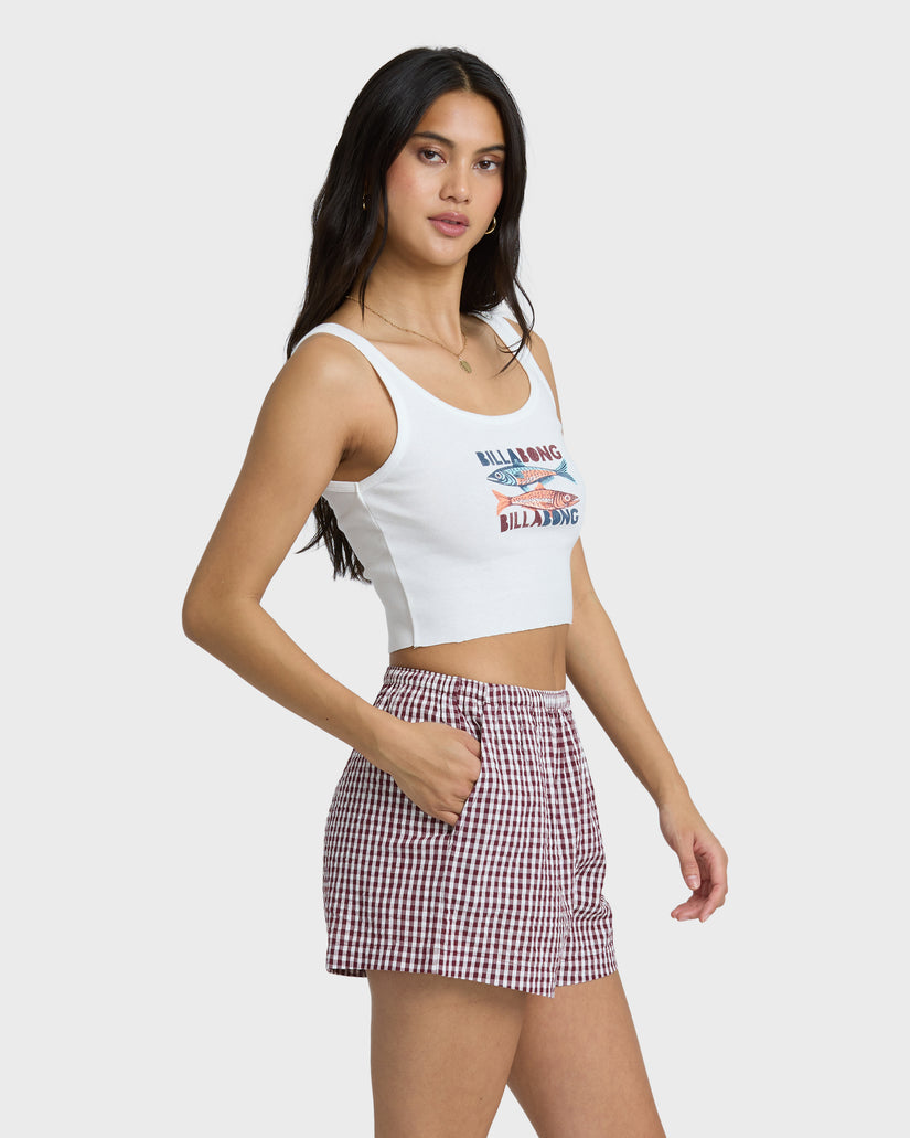 Billabong Salt Of The Sea Tank-Salt Crystal