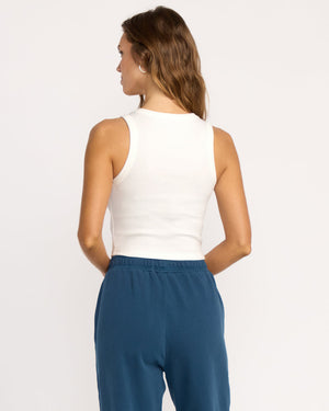 Billabong Sure Feelings Tank-Salt Crystal