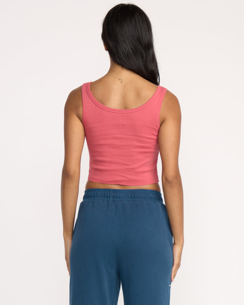Billabong Dreams In Waves Tank-Mauve Rose