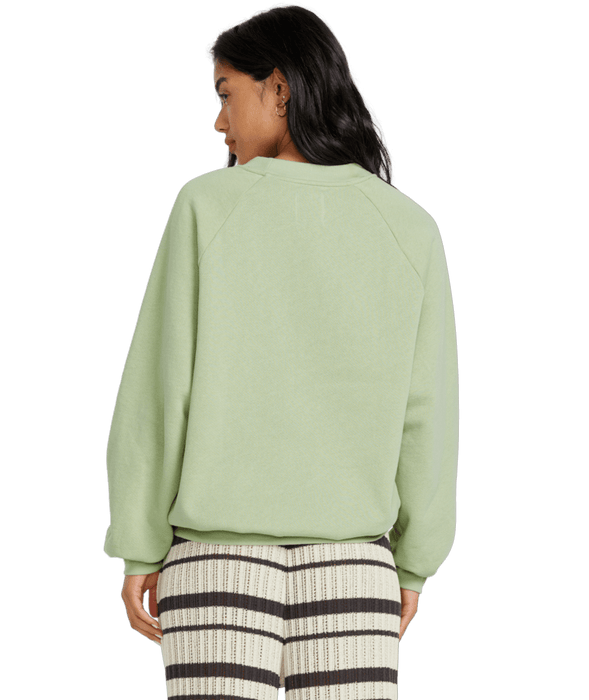 Billabong The Waves Crew Sweatshirt-Pistachio