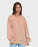 Billabong Bleached Out Kendal Crew Sweatshirt-Caramel Cafe