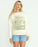 Billabong Paradise Awaits Crew Sweatshirt-Whitecap