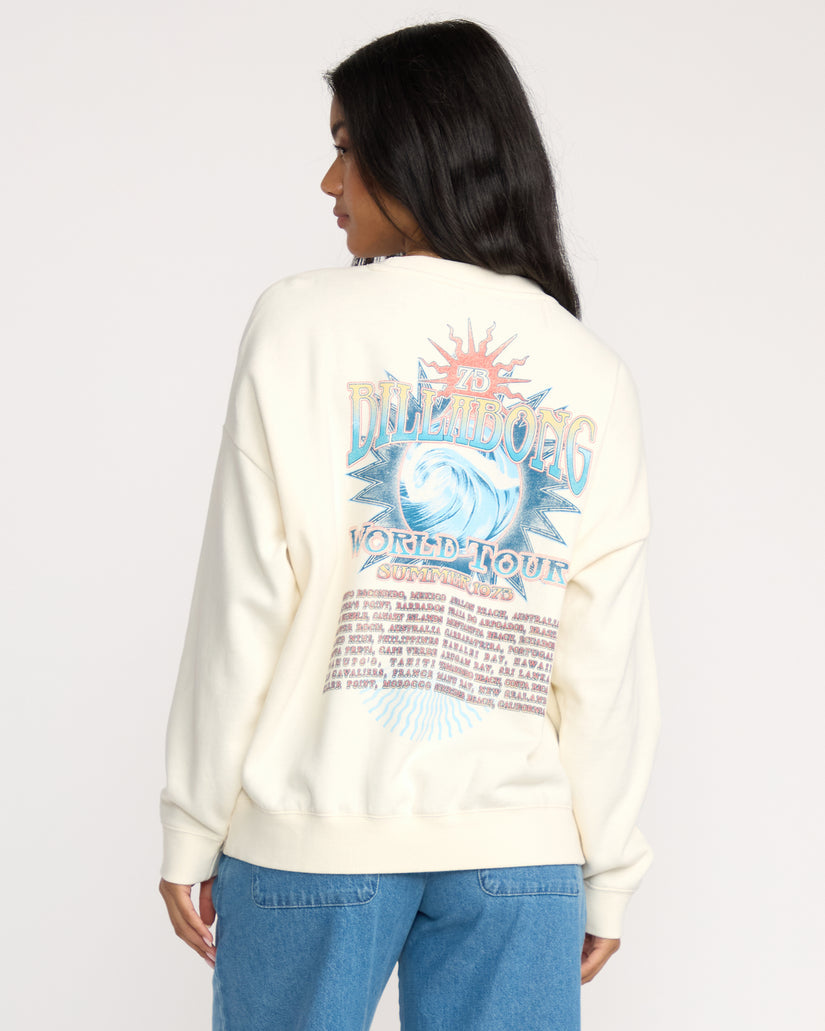 Billabong Echo Crew Sweatshirt-Stencil Wash