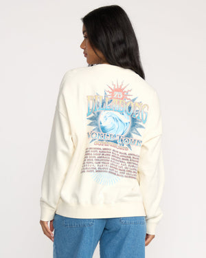 Billabong Echo Crew Sweatshirt-Salt Crystal