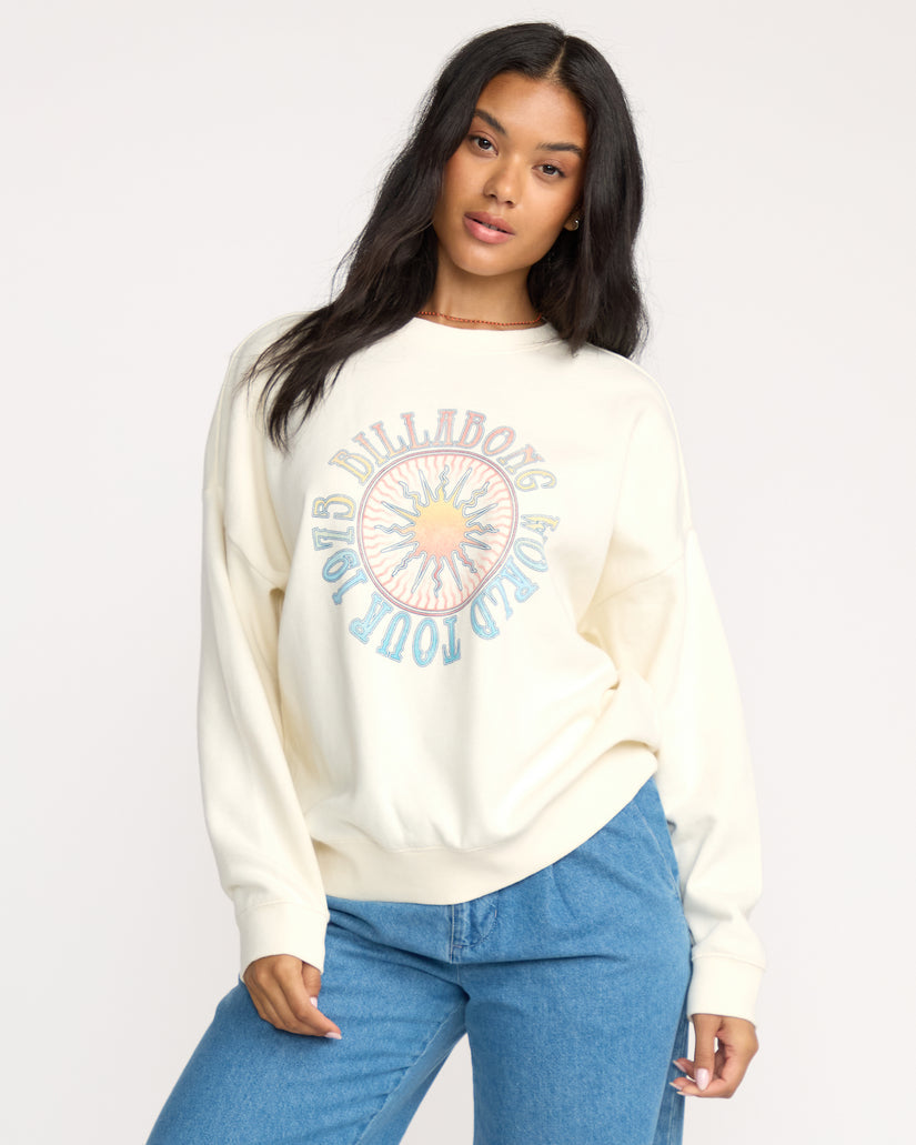 Billabong Echo Crew Sweatshirt-Stencil Wash
