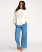 Billabong Echo Crew Sweatshirt-Stencil Wash