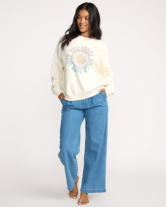 Billabong Echo Crew Sweatshirt-Salt Crystal