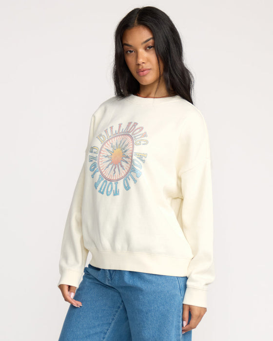 Billabong Echo Crew Sweatshirt-Salt Crystal