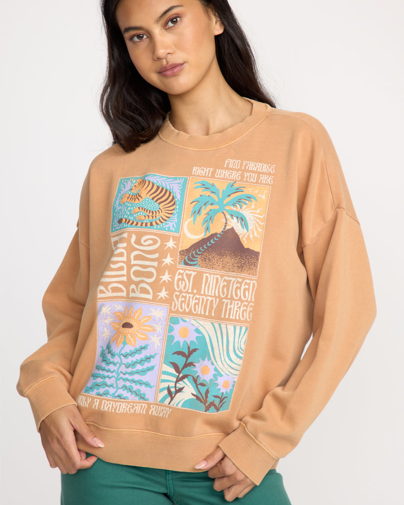 Billabong Echo Crew Sweatshirt-Dusty Trails