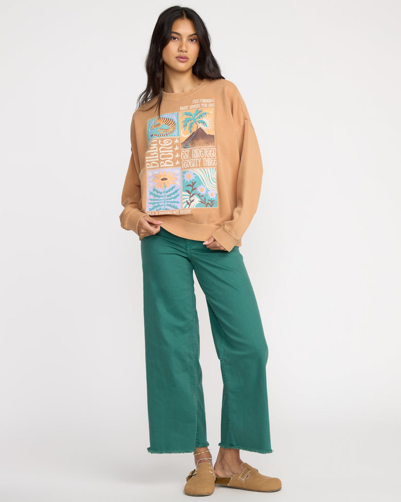 Billabong Echo Crew Sweatshirt-Dusty Trails