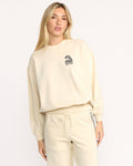 Billabong Sun Wave Livin Kendal Crew Sweatshirt-Whitecap