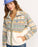 Billabong Rock Jetty Mock Neck Zip  Sweatshirt-Whitecap