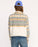 Billabong Rock Jetty Mock Neck Zip  Sweatshirt-Whitecap