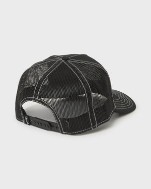 Billabong Peaked Trucker Hat-Black— Alternate View