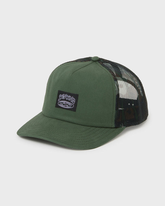 Billabong Bad Dog Trucker Hat-Camo