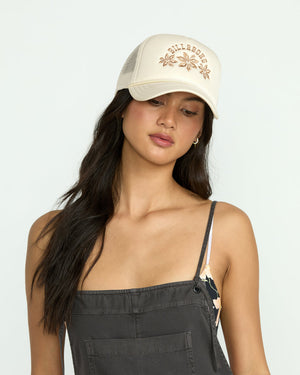 Billabong Grandpa Trucker Hat-Dove