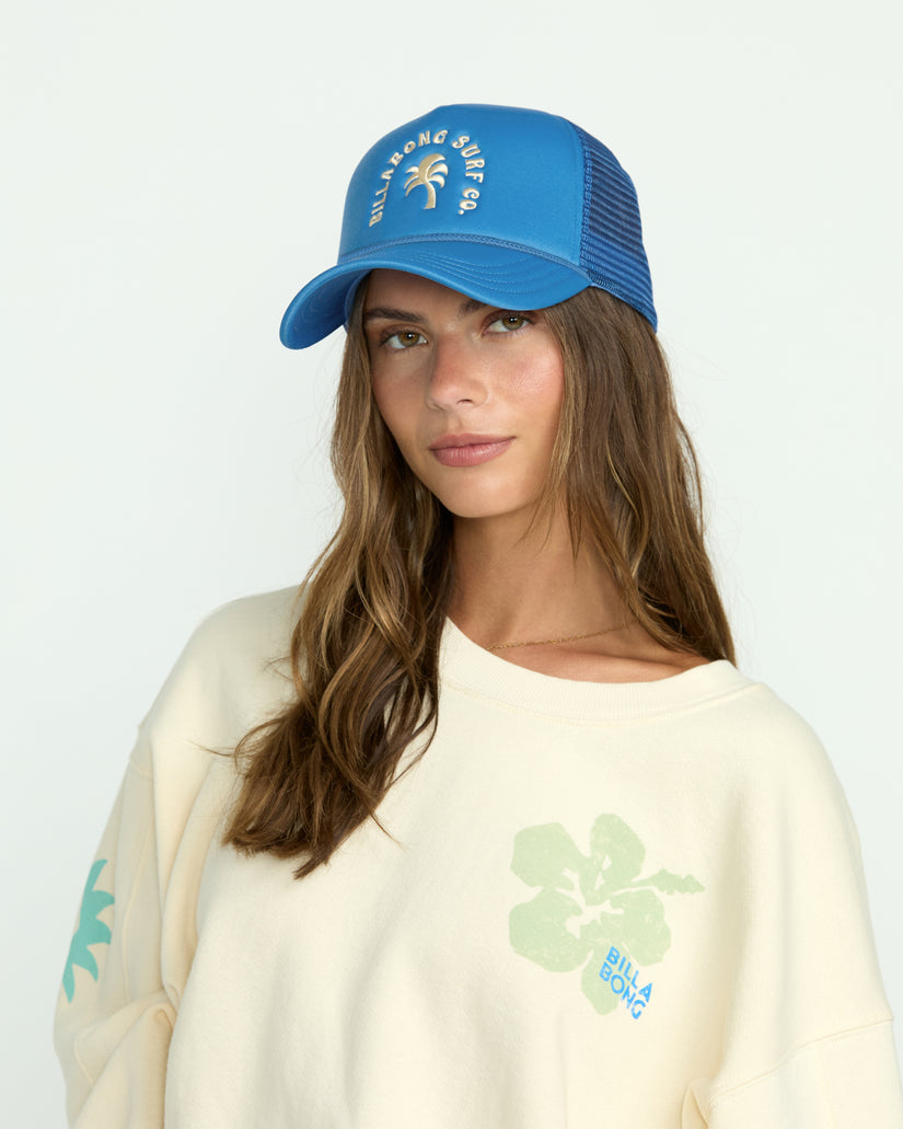 Billabong Grandpa Trucker Hat-True Blue