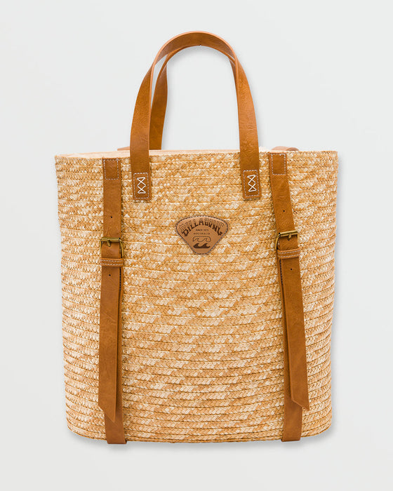 Billabong Ruhl Plage Straw Bag-Tan