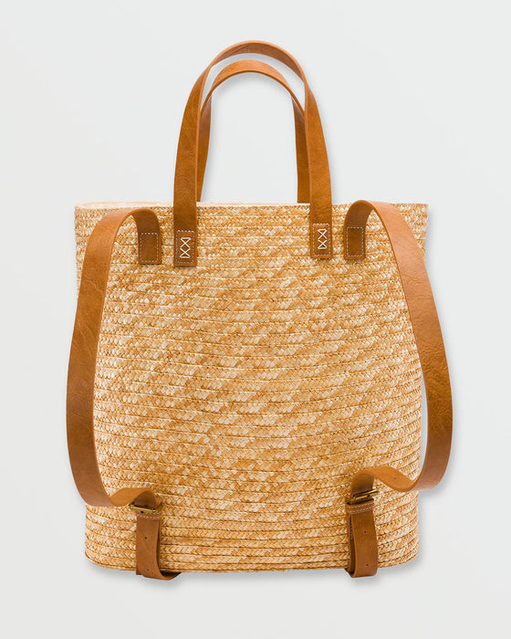 Billabong Ruhl Plage Straw Bag-Tan