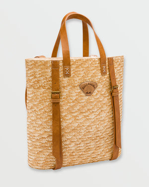 Billabong Ruhl Plage Straw Bag-Tan