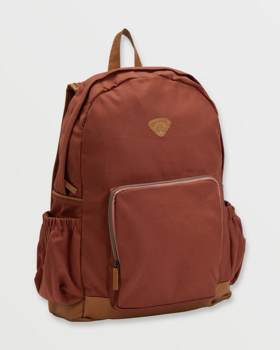 Billabong Home Abroad Backpack-Dark Coral