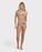 Billabong Mini Wave Check Underwire Top-Red Dahlia