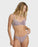 Billabong Mini Wave Check Underwire Top-Red Dahlia