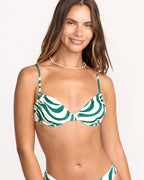 Billabong All The Waves Talia Uwire Top-Evergreen