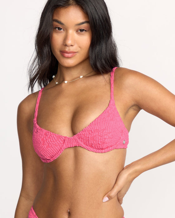 Billabong Were Wild Demi Uwire Top-Paradise Pink