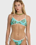 Billabong Last Summer V Bralette Top-Ocean Spray