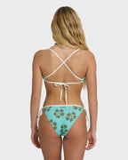 Billabong Last Summer V Bralette Top-Ocean Spray