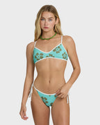 Billabong Last Summer V Bralette Top-Ocean Spray