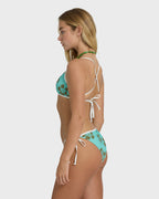 Billabong Last Summer V Bralette Top-Ocean Spray