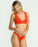 Billabong Red Aloha Plunge Top-Red Aloha