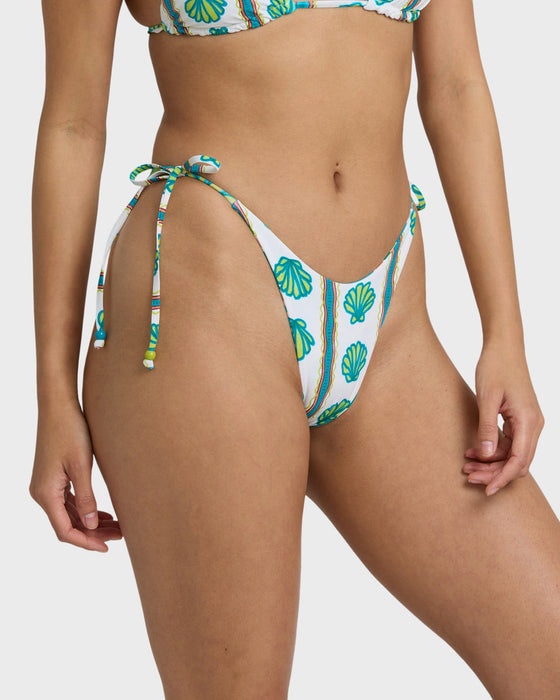 Billabong Salty Waves Rev Tie Side Dippi Bottom-Salt Crystal