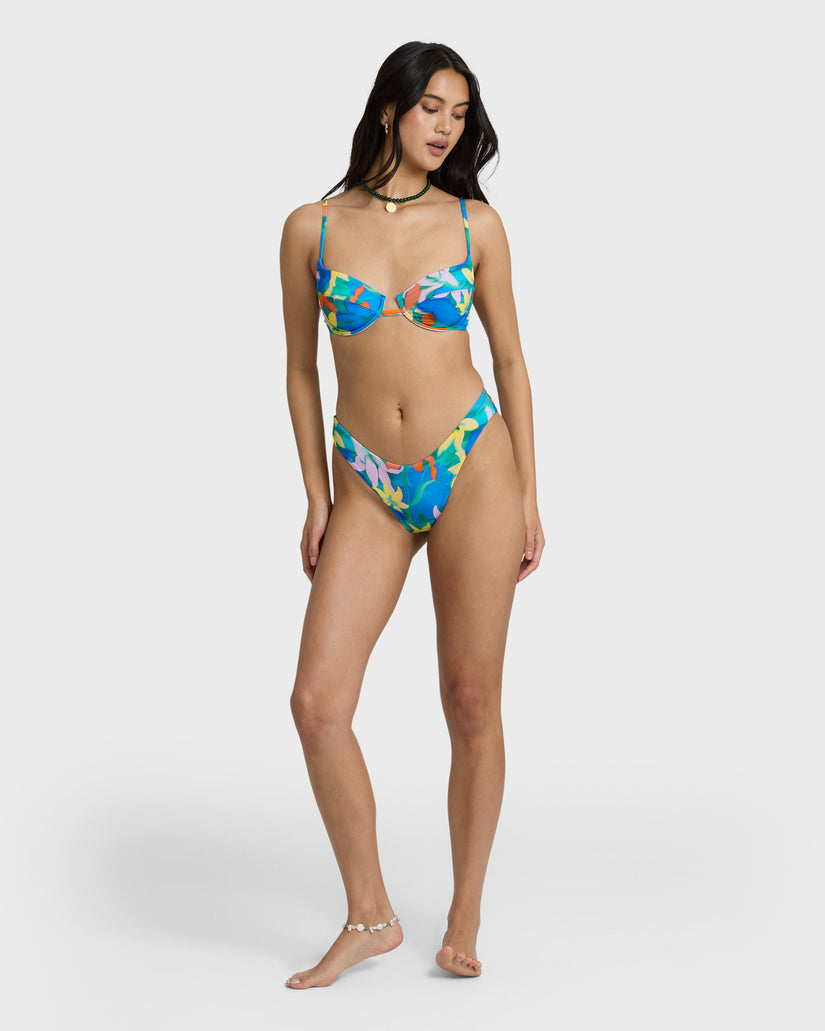 Billabong Agua Flores Bondi Bottom-Blue Multi