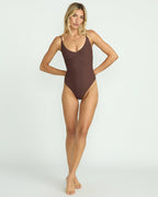 Billabong Tanlines Strappy One Piece-Kona