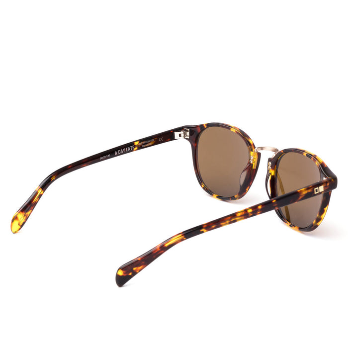 Otis A Day Late Sunglasses-Eco Havana Sun/Brown Polar