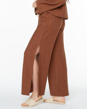 Roxy Beach Breeze Pants-Carob Brown