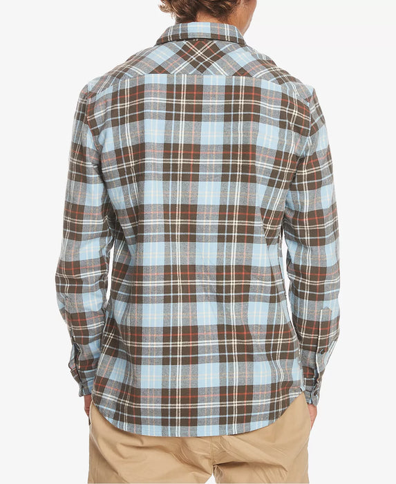 Quiksilver Spey Bay L/S Shirt-Major Brown