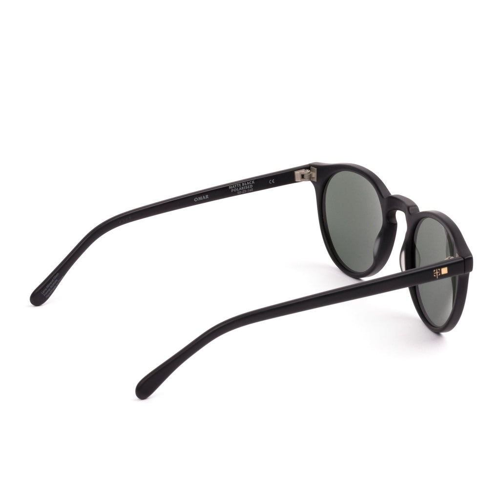 Otis Omar Sunglasses-Matte Black/Grey Polar/Vault
