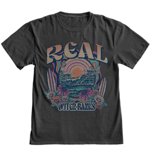 REAL Slantler Resort Tee-Coal