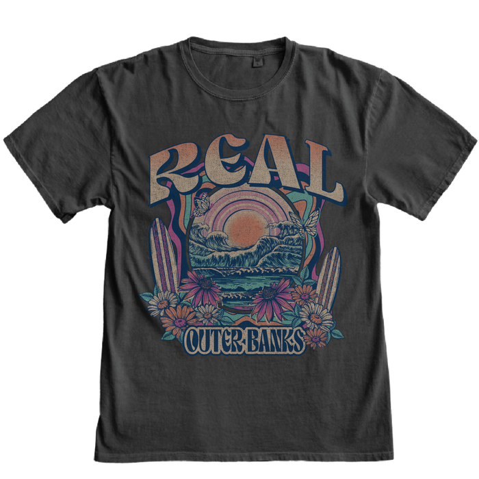 REAL Slantler Resort Tee-Coal