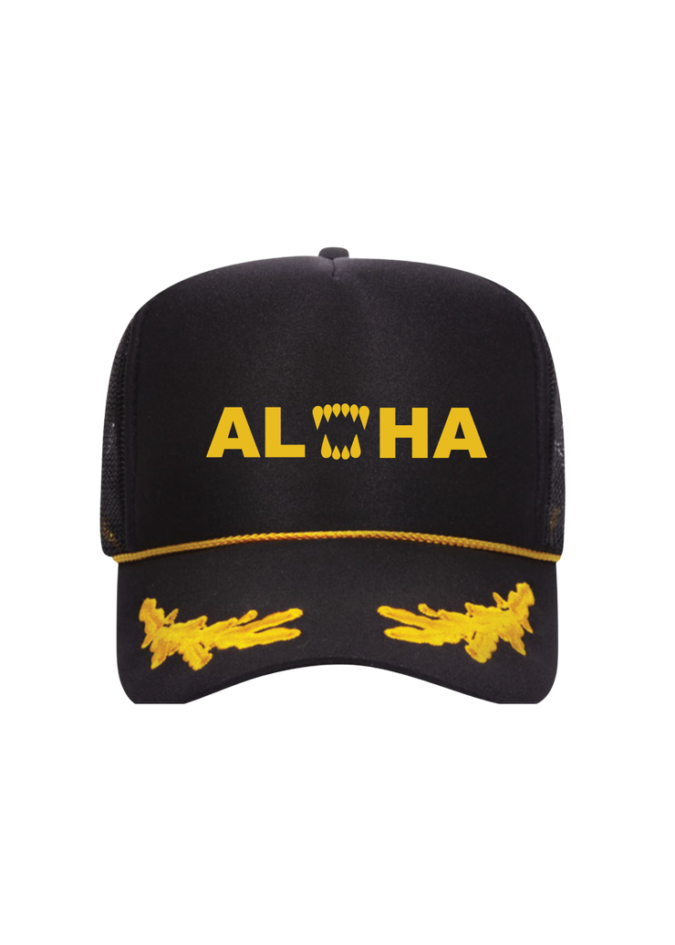 Blak Bear Aloha Trucker Hat-Captain